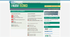 Desktop Screenshot of nuovitecnici.indire.it